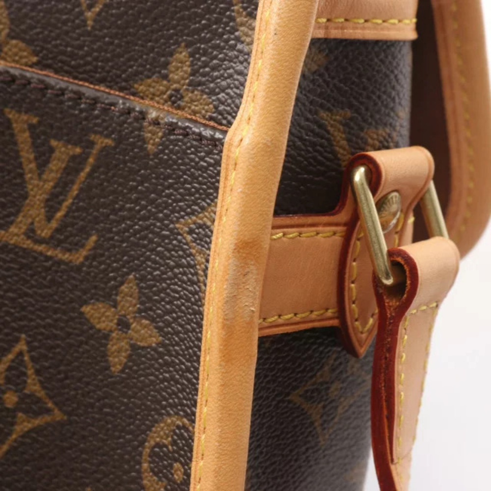 Louis Vuitton Sologne Shoulder Bag Canvas Leather Monogram Brown - Picture 9 of 10